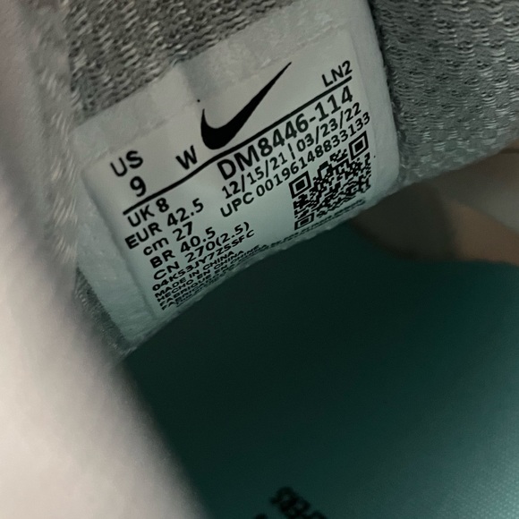 Size 9 Wide- Nike Air Zoom Infinity Tour NEXT% Wide White Copa 2022 DM8446-114. - Picture 10 of 12